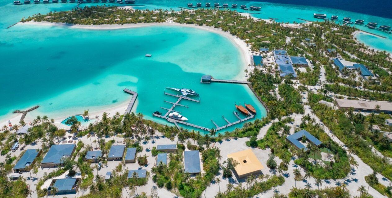 Structural Steel Works for Luxury Resort Development in Fari Islands, Maldives